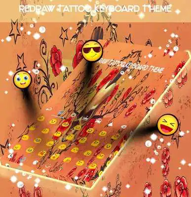 Play Redraw Tattoo Keyboard Theme