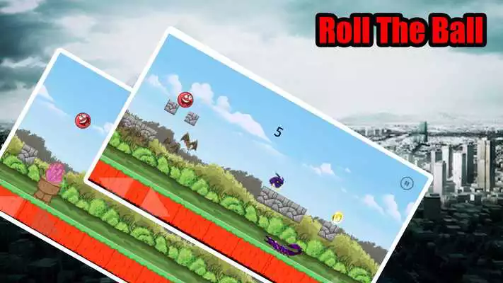 Play Red Rolling Ball Adventure 3