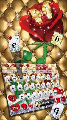 Play Red Rose Butterfly Keyboard