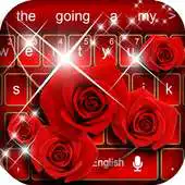 Free play online Red Rose diamond keyboard Theme APK Free play online Red Rose diamond keyboard Theme APK