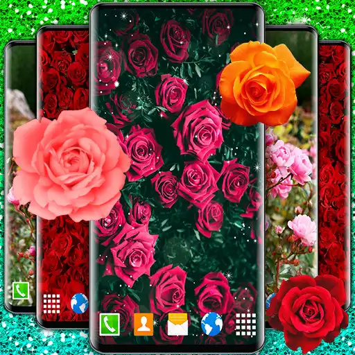 Free play online Red Rose Live Wallpaper  APK