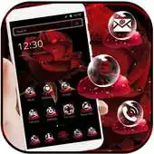 Free play online Red Rose Petal Theme for Launcher APK Free play online Red Rose Petal Theme for Launcher APK