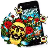 Free play online Red Rose Vintage Gothic Skull Theme APK Free play online Red Rose Vintage Gothic Skull Theme APK