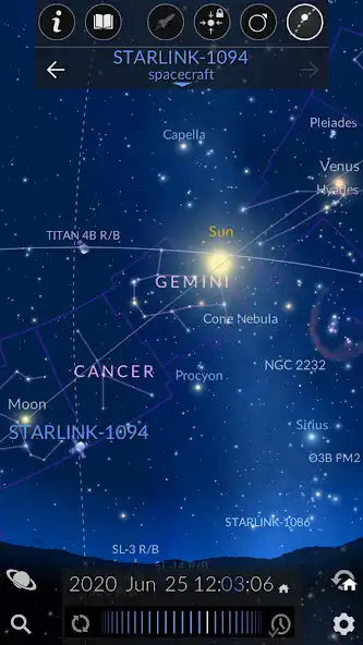 Play Redshift Sky Pro - Astronomy as an online game Redshift Sky Pro - Astronomy with UptoPlay
