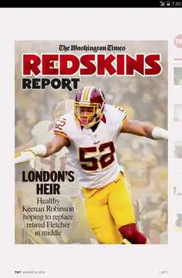 Play Redskins Report