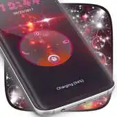 Free play online Red Sparkles Screen Lock APK
