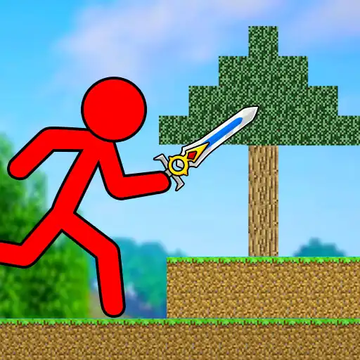 Play Red Stickman Parkour Fighter APK
