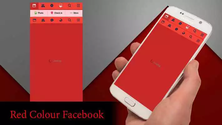 Play Red Theme For Facebook