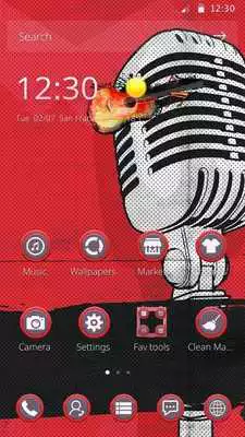 Play Red theme music