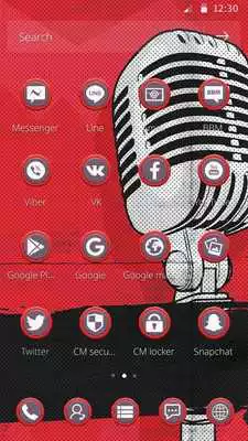 Play Red theme music