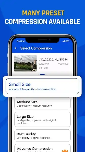 Play Reduce video size – MB Reducer  and enjoy Reduce video size – MB Reducer with UptoPlay