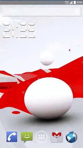 Play Red White Light Live Wallpaper