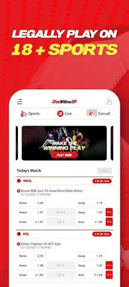 Play RedWins88 as an online game RedWins88 with UptoPlay