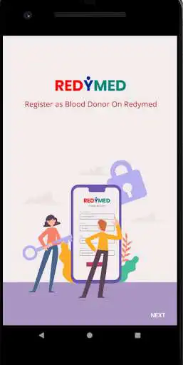 Play RedyMed - Blood Donor App as an online game RedyMed - Blood Donor App with UptoPlay