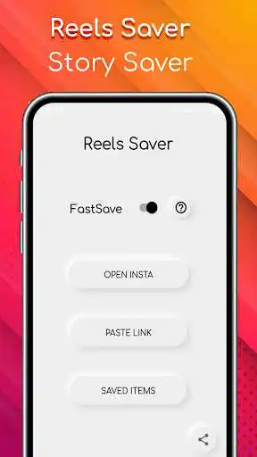 Play Reelsaver for Instagram:Fast Save, IGTV Download  and enjoy Reelsaver for Instagram:Fast Save, IGTV Download with UptoPlay