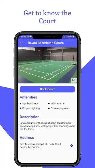 Play Reeno: Badminton Court Booking as an online game Reeno: Badminton Court Booking with UptoPlay