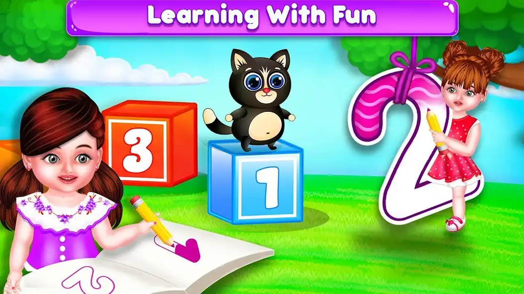 Play Reevas Kids World : 123 Numbers - Count  Tracing as an online game Reevas Kids World : 123 Numbers - Count  Tracing with UptoPlay