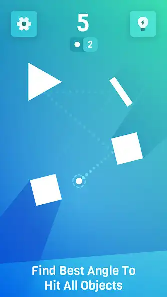 Play Reflect.io Ball Bricks Puzzle as an online game Reflect.io Ball Bricks Puzzle with UptoPlay