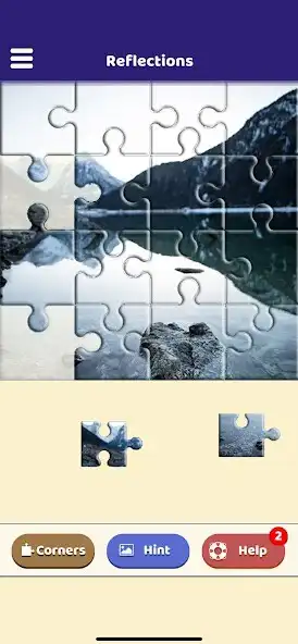Play Reflections Jigsaw Puzzle as an online game Reflections Jigsaw Puzzle with UptoPlay