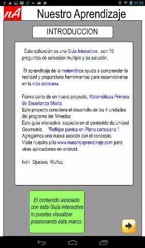 Play Refleja punto plano cartesiano as an online game Refleja punto plano cartesiano with UptoPlay