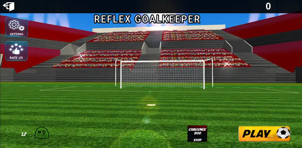 Play REFLEX GOALKEEPER  and enjoy REFLEX GOALKEEPER with UptoPlay