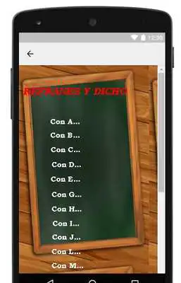 Play Refranes y dichos as an online game Refranes y dichos with UptoPlay