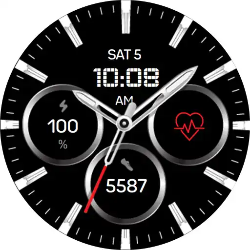 Play Regarder Metal 5 Watch Face APK