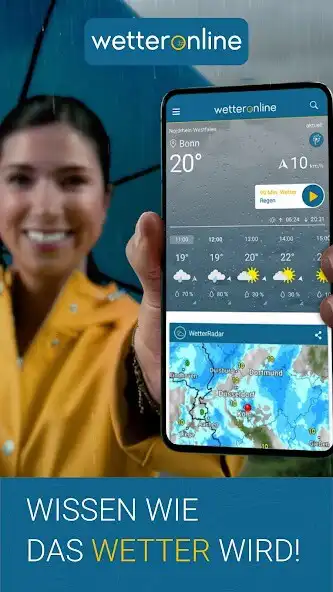 Play RegenRadar mit Unwetterwarnung  and enjoy RegenRadar mit Unwetterwarnung with UptoPlay