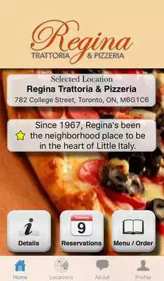 Play Regina Pizzeria and Trattoria