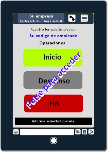 Play Registro de Jornada Laboral - Fichar as an online game Registro de Jornada Laboral - Fichar with UptoPlay