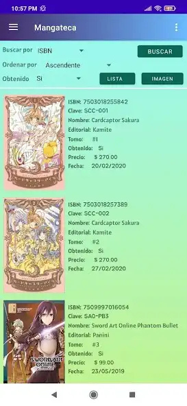 Play Registro Mangas as an online game Registro Mangas with UptoPlay