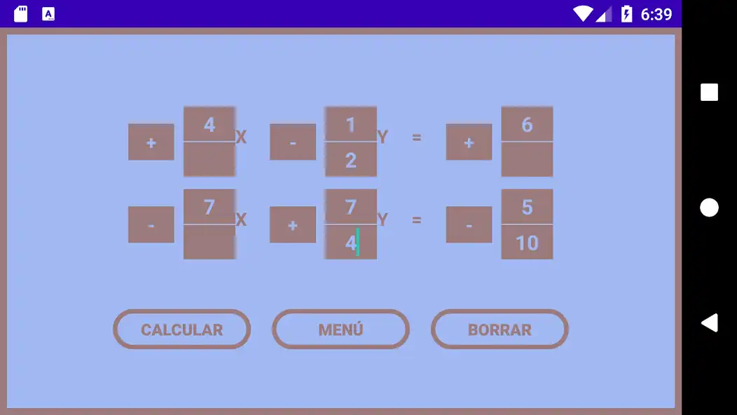 Play Regla de Cramer  and enjoy Regla de Cramer with UptoPlay