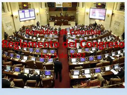 Play Reglamento Congreso Colombia