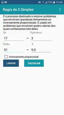 Play Regra de 3 simples
