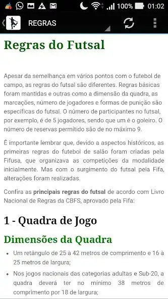 Play Regras do Futsal PRO as an online game Regras do Futsal PRO with UptoPlay