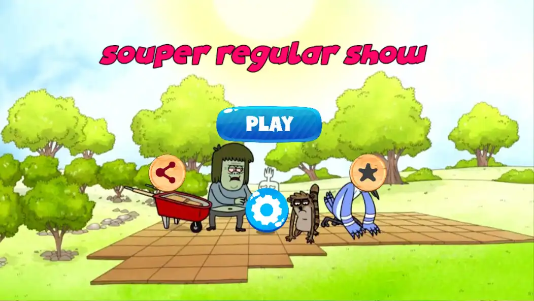 Play Regular Show Adventure as an online game Regular Show Adventure with UptoPlay