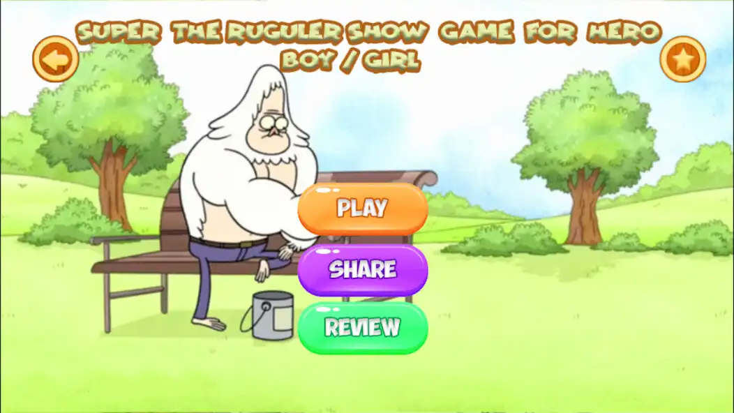 Play Reguler show hero game as an online game Reguler show hero game with UptoPlay