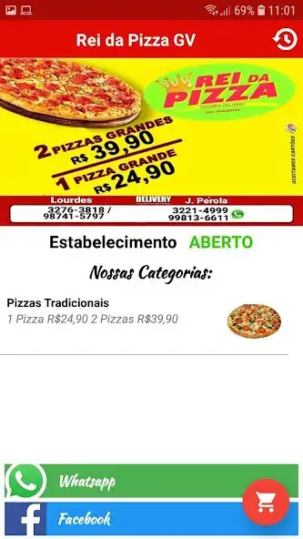 Play Rei da Pizza GV  and enjoy Rei da Pizza GV with UptoPlay