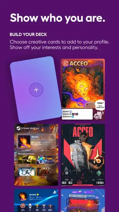 Play reignite: Create Gamer Cards as an online game reignite: Create Gamer Cards with UptoPlay