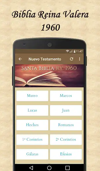 Play Reina Valera Santa Biblia 1960 as an online game Reina Valera Santa Biblia 1960 with UptoPlay