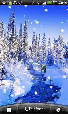 Play Reindeer Front Sticker