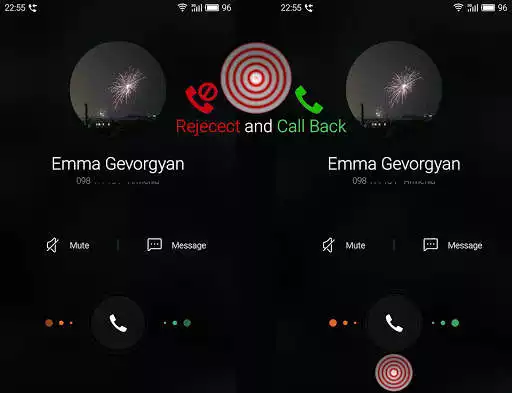Play Reject and Call Back
