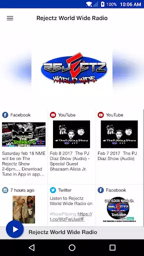 Play Rejectz World Wide Radio