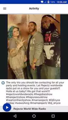 Play Rejectz World Wide Radio