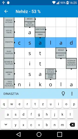 Play RejtvényApp - Keresztrejtvény, as an online game RejtvényApp - Keresztrejtvény, with UptoPlay