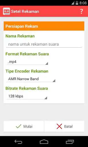 Play Rekam Suara as an online game Rekam Suara with UptoPlay