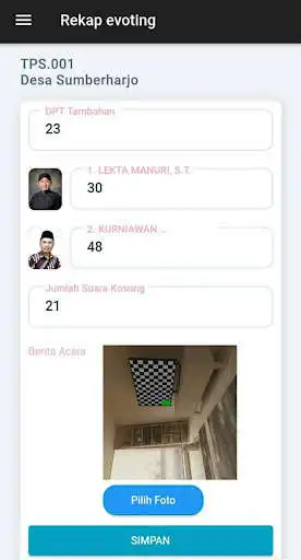 Play Rekap E-Voting Sleman as an online game Rekap E-Voting Sleman with UptoPlay
