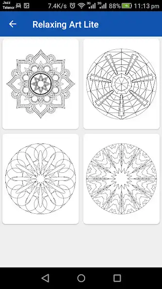 Play Relaxing Art Lite as an online game Relaxing Art Lite with UptoPlay