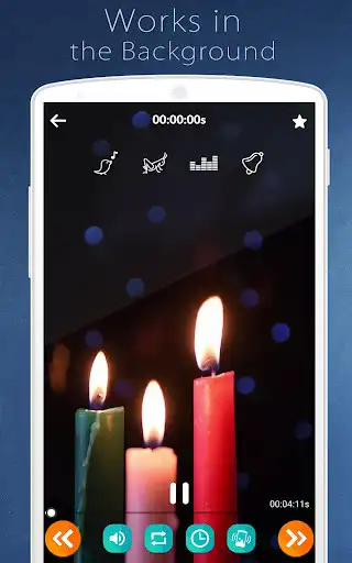 Play Relaxing Candles: music, sleep as an online game Relaxing Candles: music, sleep with UptoPlay
