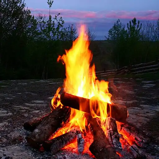 Play Relaxing Fireplace with Crackling Fire Sounds APK